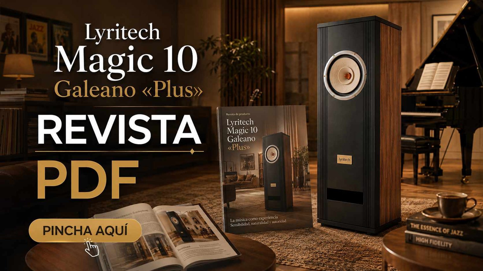 Lyritech Magic 10 Galeano "Plus"
