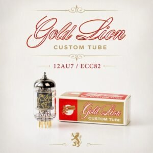 ECC 82 / 12AU7 Gold Lion  ( 1 par )