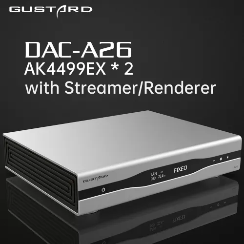 Gustard A26 – DAC + Streamer - Imagen 2