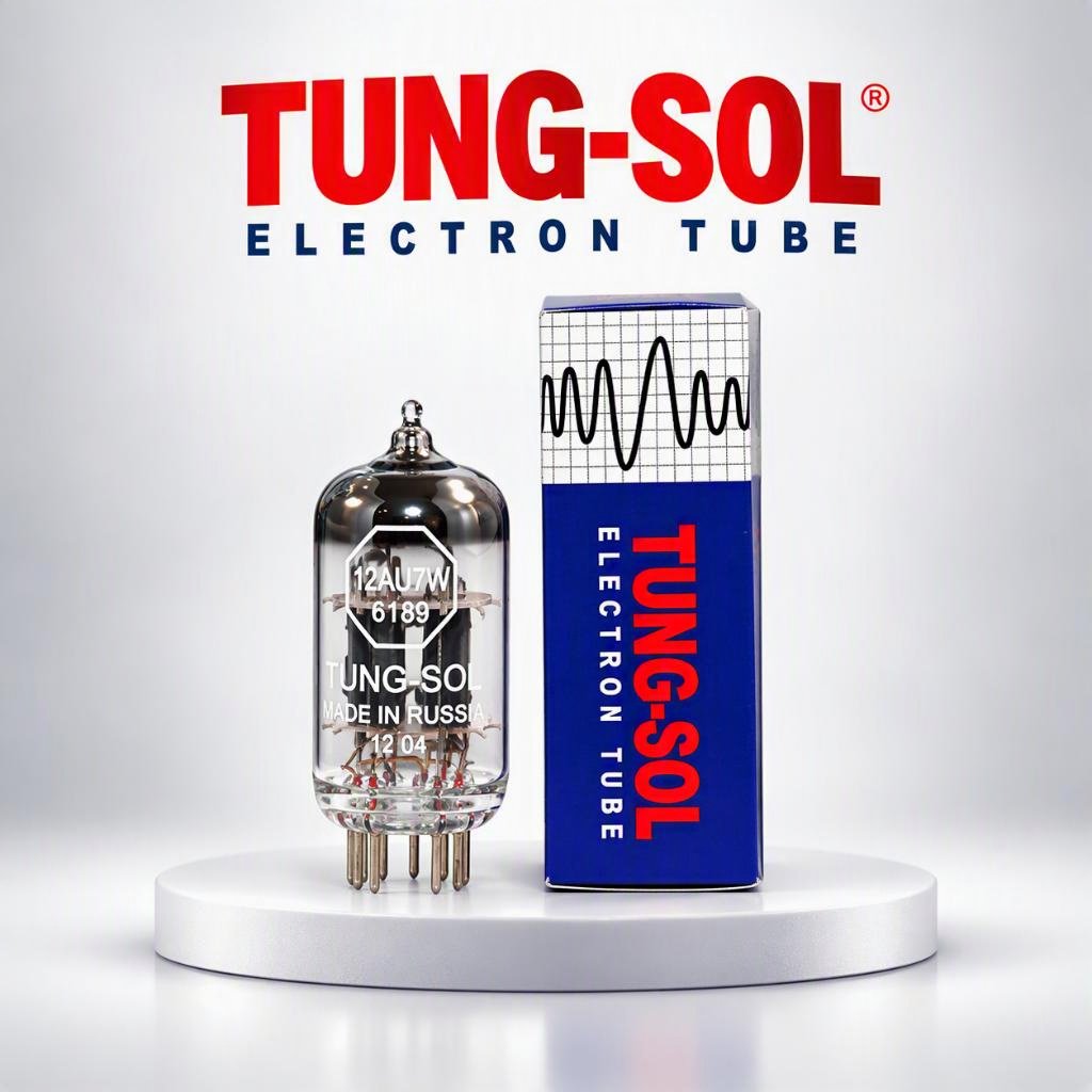 Tung-Sol 12AU7/ECC82. - 1 par